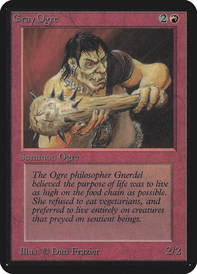 Gray Ogre [Alpha Edition] - Magic: The Gathering - Card Brawlers | Quebec | Canada |