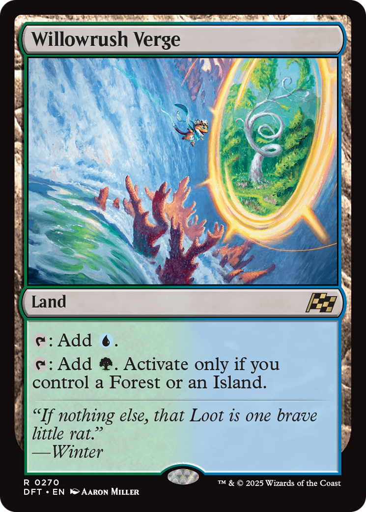 Willowrush Verge [Aetherdrift] - Magic: The Gathering - Card Brawlers | Quebec | Canada |
