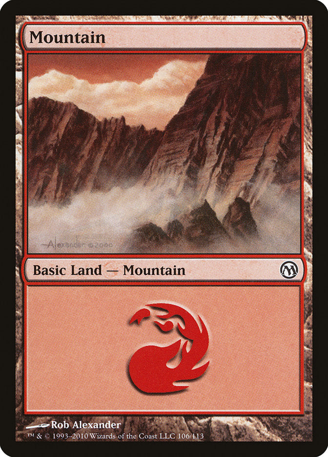 Mountain (106) [Duels of the Planeswalkers] - Magic: The Gathering - Card Brawlers | Quebec | Canada |