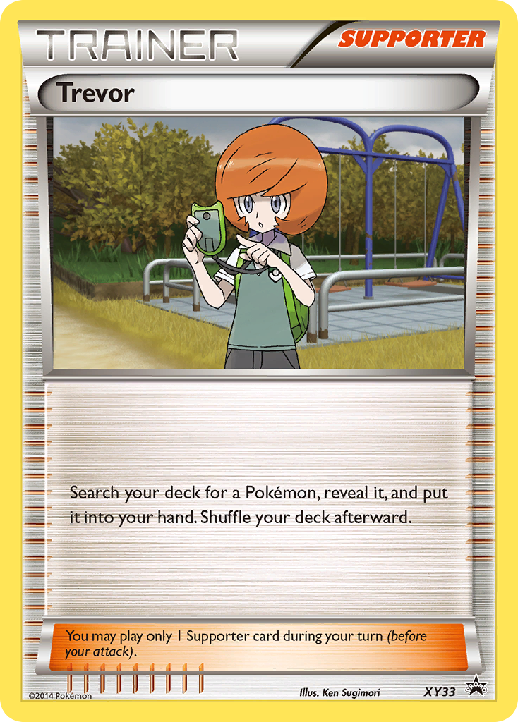 Trevor (XY33) [XY: Black Star Promos] - Pokémon - Card Brawlers | Quebec | Canada |