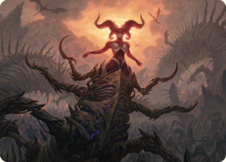 Sheoldred, the Apocalypse Art Card [Dominaria United Art Series] - Magic: The Gathering - Card Brawlers | Quebec | Canada |