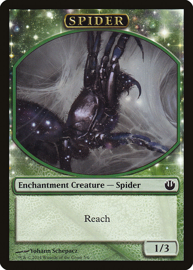 Spider Token [Journey into Nyx Tokens] - Magic: The Gathering - Card Brawlers | Quebec | Canada |