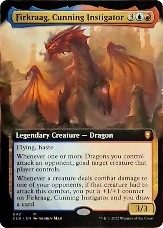 Firkraag, Cunning Instigator (Extended Art) [Commander Legends: Battle for Baldur's Gate] - Magic: The Gathering - Card Brawlers | Quebec | Canada |