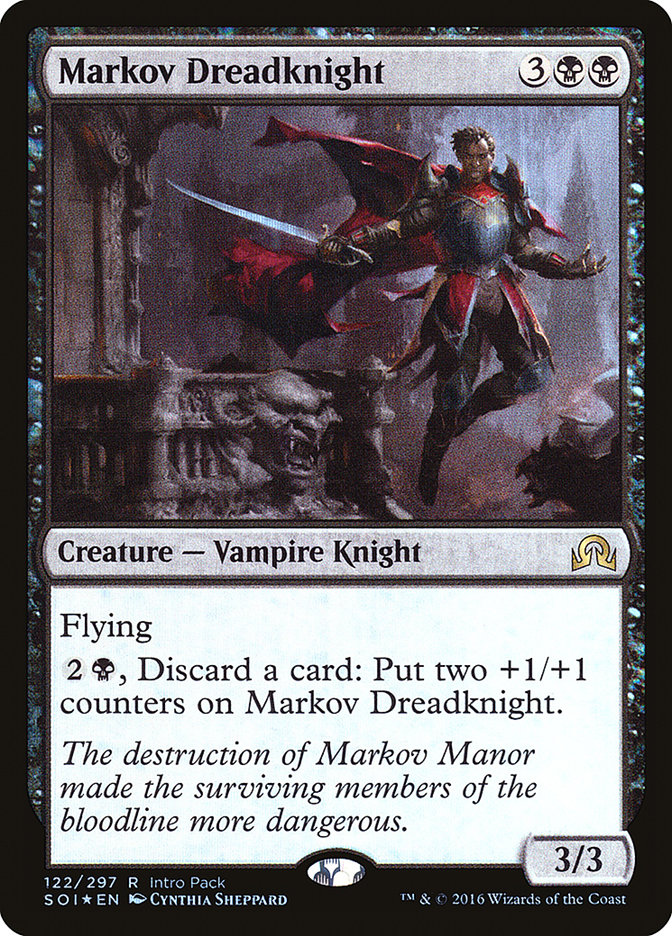 Markov Dreadknight (Intro Pack) [Shadows over Innistrad Promos] - Magic: The Gathering - Card Brawlers | Quebec | Canada |