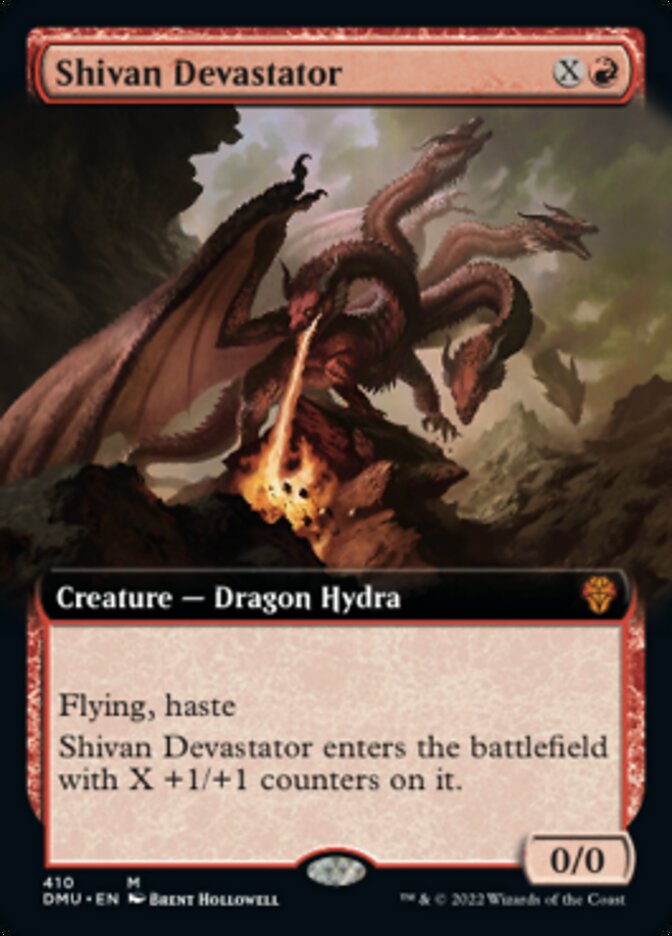 Shivan Devastator (Extended Art) [Dominaria United] - Magic: The Gathering - Card Brawlers | Quebec | Canada |