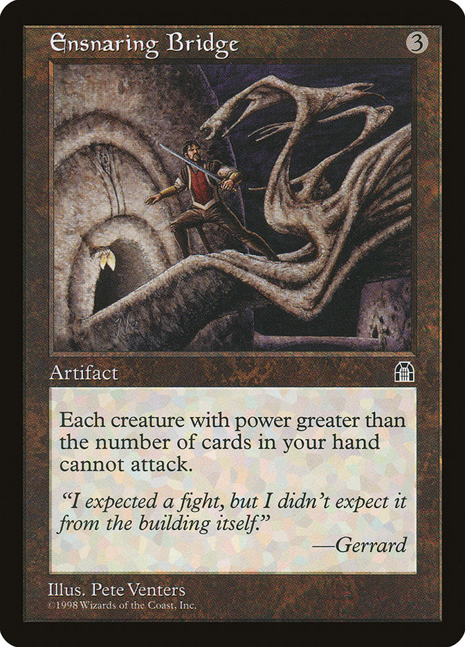Ensnaring Bridge [Stronghold] - Magic: The Gathering - Card Brawlers | Quebec | Canada |