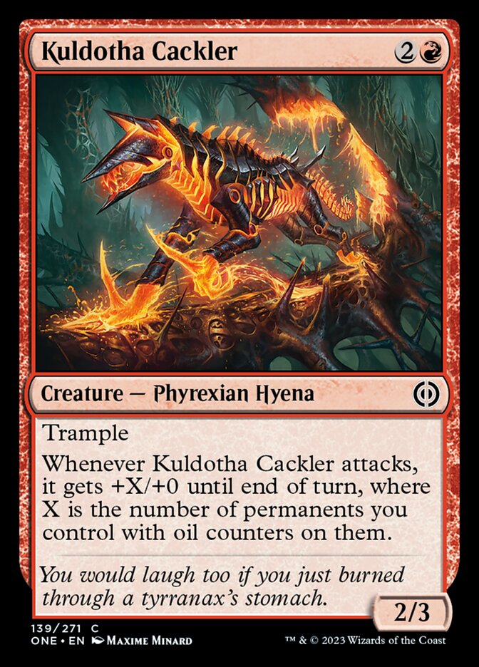 Kuldotha Cackler [Phyrexia: All Will Be One] - Magic: The Gathering - Card Brawlers | Quebec | Canada |