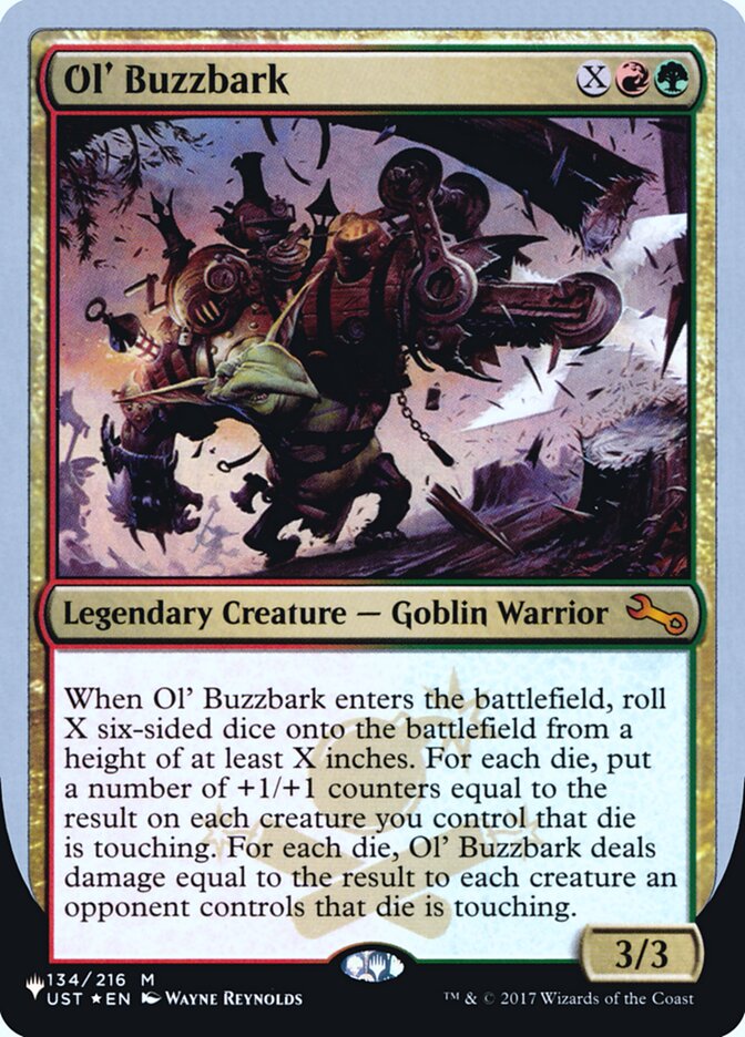 Ol' Buzzbark (Unfinity Foil Edition) [The List] - Magic: The Gathering - Card Brawlers | Quebec | Canada |