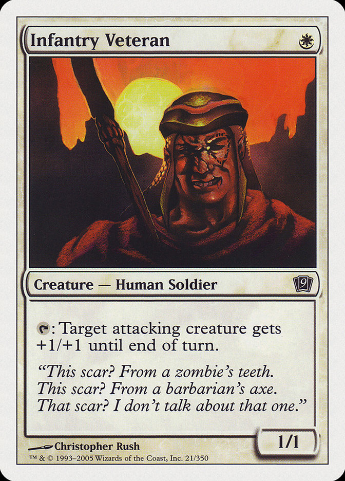 Infantry Veteran [Ninth Edition] - Magic: The Gathering - Card Brawlers | Quebec | Canada |