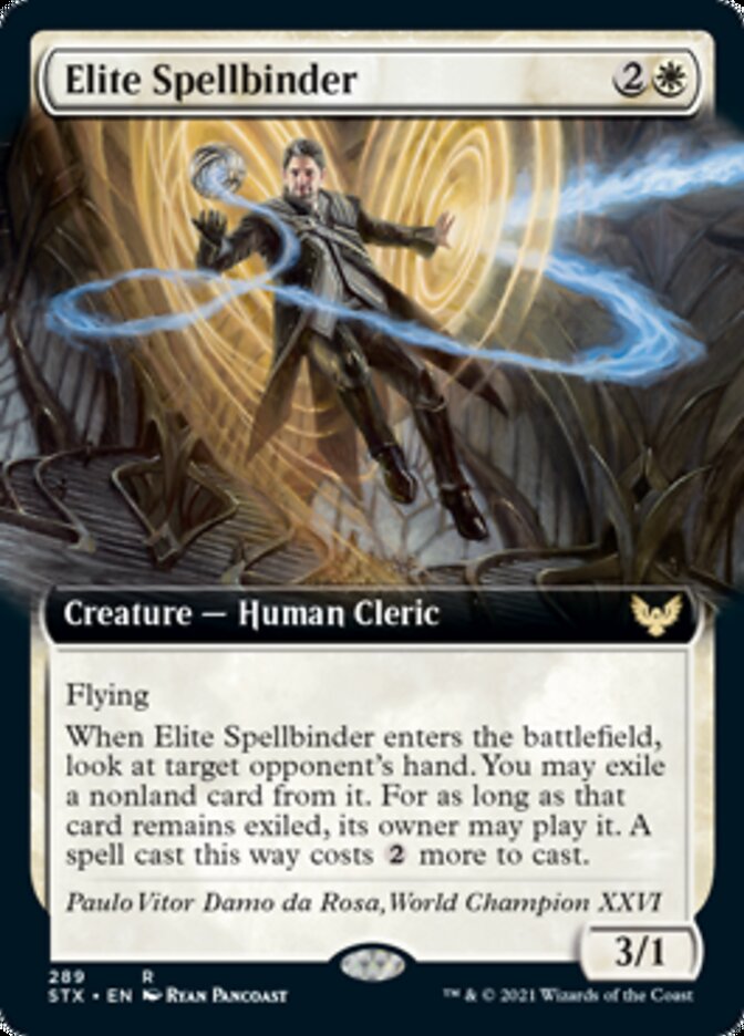 Elite Spellbinder (Extended Art) [Strixhaven: School of Mages] - Magic: The Gathering - Card Brawlers | Quebec | Canada |