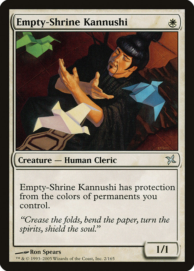 Empty-Shrine Kannushi [Betrayers of Kamigawa] - Magic: The Gathering - Card Brawlers | Quebec | Canada |