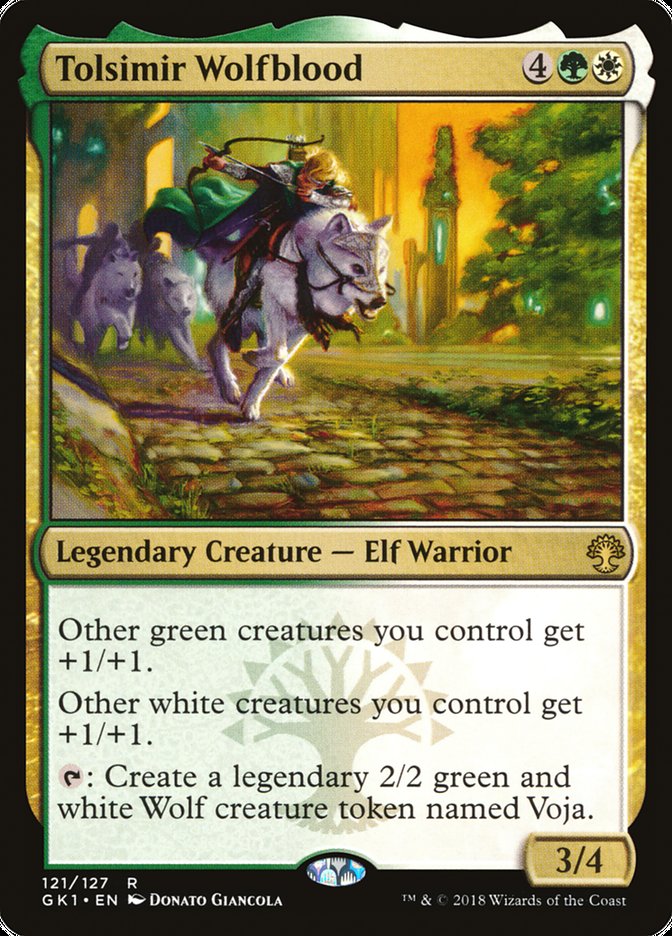 Tolsimir Wolfblood [Guilds of Ravnica Guild Kit] - Magic: The Gathering - Card Brawlers | Quebec | Canada |