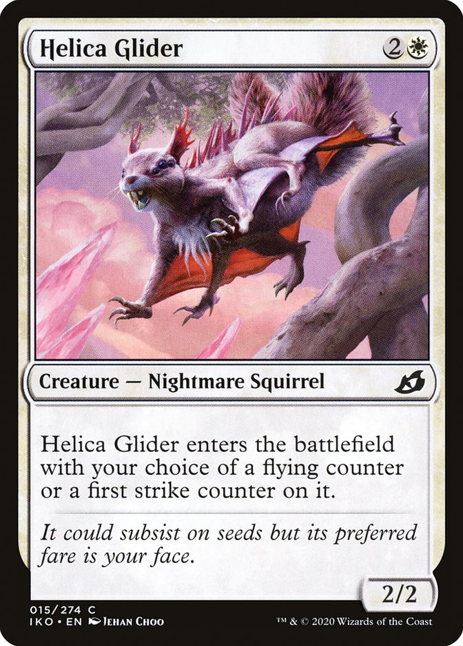 Helica Glider [Ikoria: Lair of Behemoths] - Magic: The Gathering - Card Brawlers | Quebec | Canada |