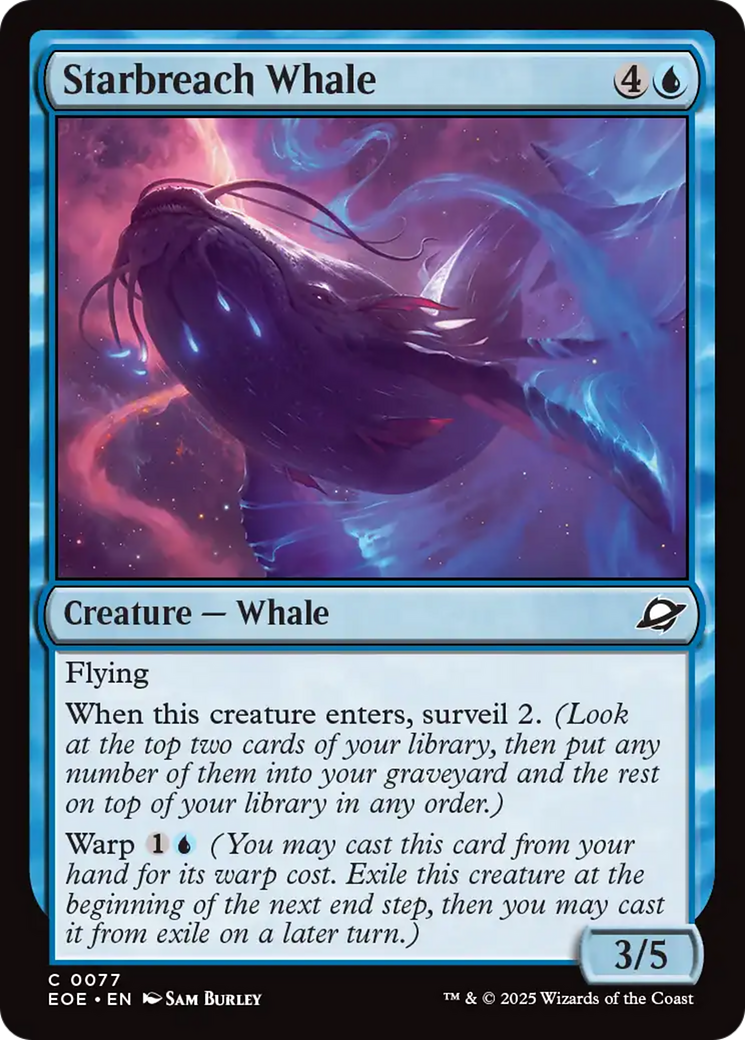 Starbreach Whale [Edge of Eternities] - Magic: The Gathering - Card Brawlers | Quebec | Canada |