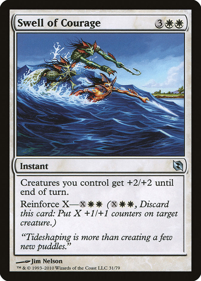 Swell of Courage [Duel Decks: Elspeth vs. Tezzeret] - Magic: The Gathering - Card Brawlers | Quebec | Canada |