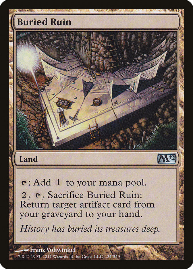 Buried Ruin [Magic 2012] - Magic: The Gathering - Card Brawlers | Quebec | Canada |