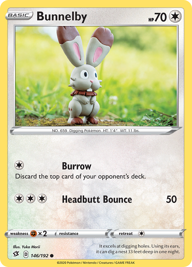 Bunnelby (146/192) [Sword & Shield: Rebel Clash] - Pokémon - Card Brawlers | Quebec | Canada |