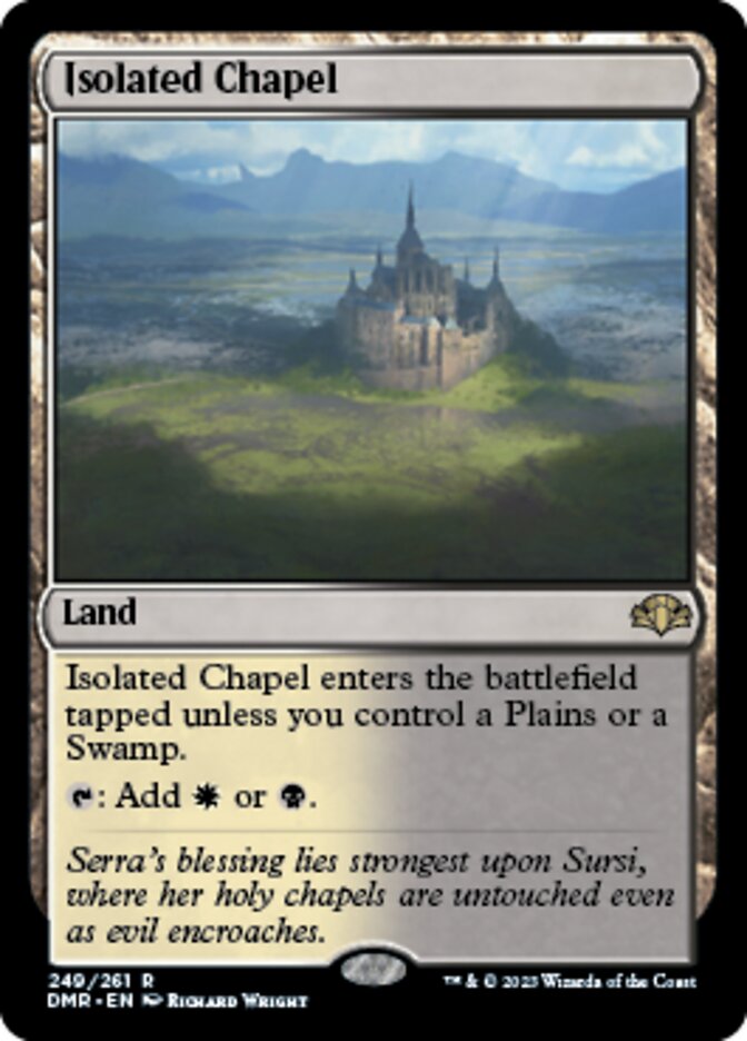 Isolated Chapel [Dominaria Remastered] - Magic: The Gathering - Card Brawlers | Quebec | Canada |