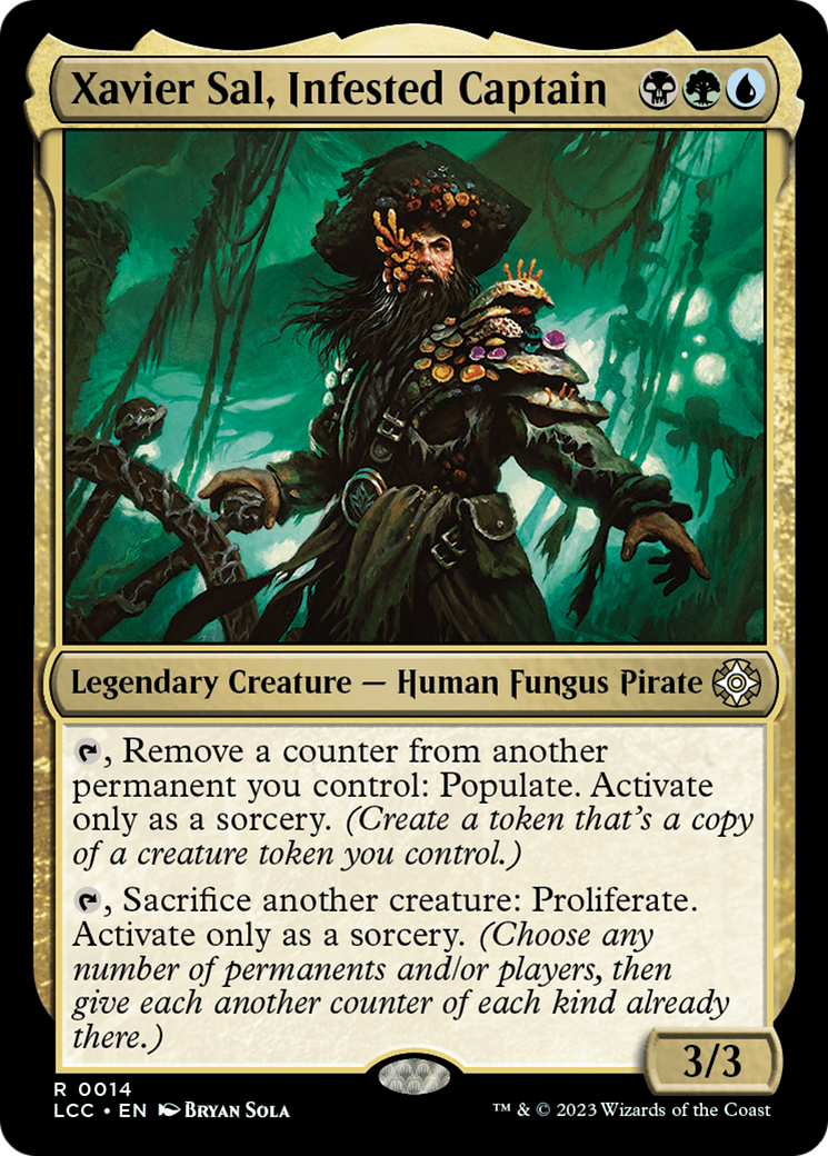 Xavier Sal, Infested Captain [The Lost Caverns of Ixalan Commander] - Magic: The Gathering - Card Brawlers | Quebec | Canada |