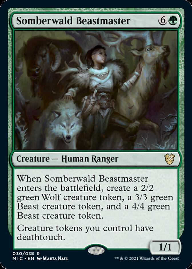 Somberwald Beastmaster [Innistrad: Midnight Hunt Commander] - Magic: The Gathering - Card Brawlers | Quebec | Canada |