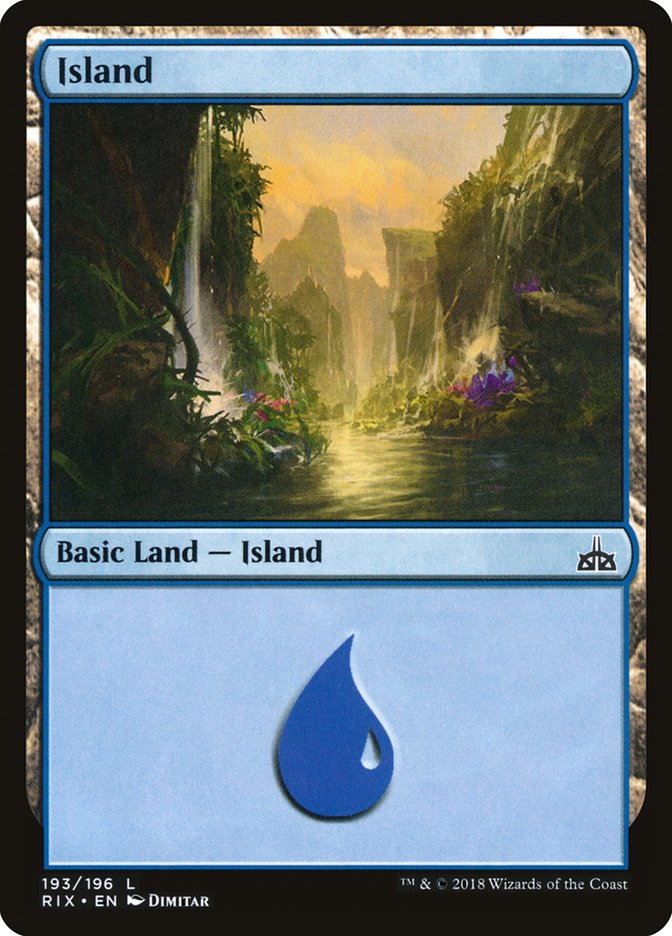 Island (193) [Rivals of Ixalan] - Magic: The Gathering - Card Brawlers | Quebec | Canada |