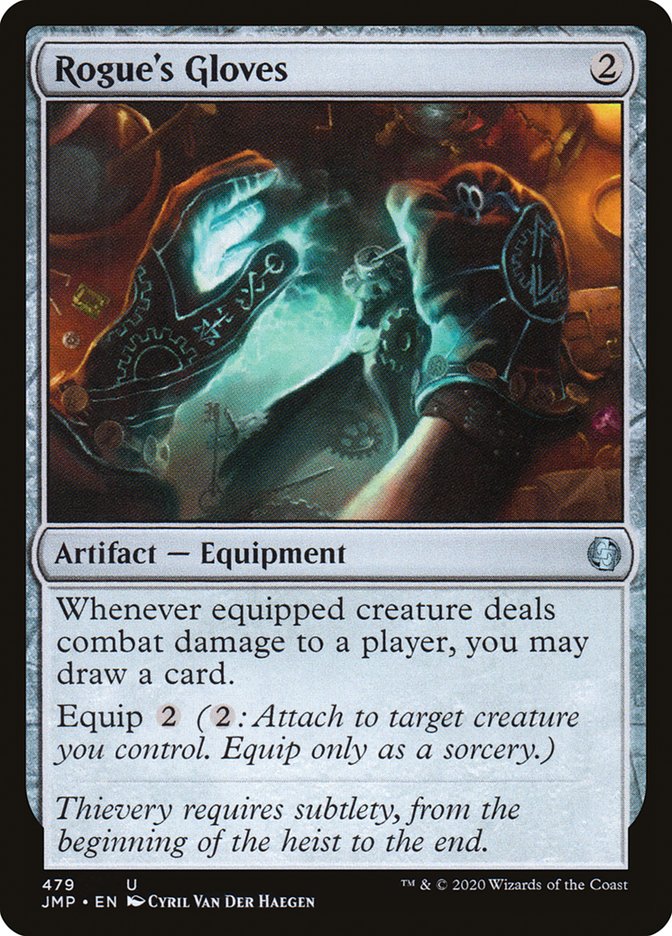 Rogue's Gloves [Jumpstart] - Magic: The Gathering - Card Brawlers | Quebec | Canada |