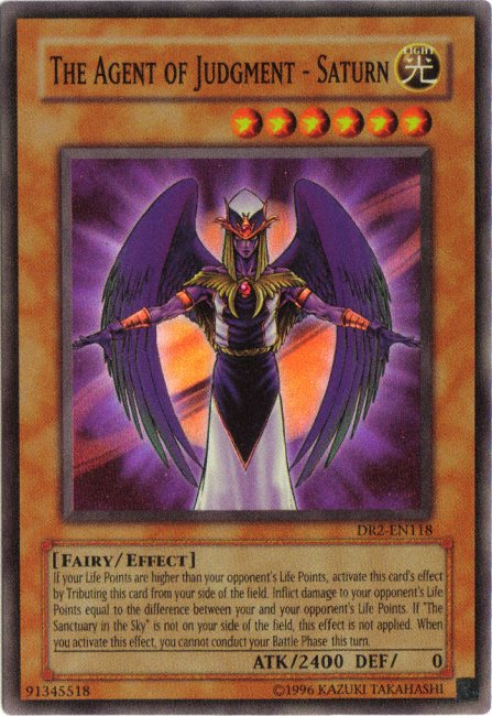 The Agent of Judgment - Saturn [DR2-EN118] Super Rare - Yu-Gi-Oh! - Card Brawlers | Quebec | Canada |