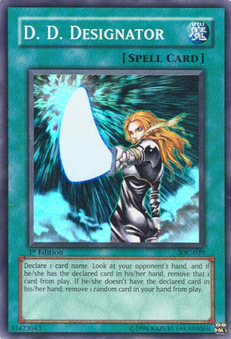 D.D. Designator [IOC-039] Super Rare - Yu-Gi-Oh! - Card Brawlers | Quebec | Canada |