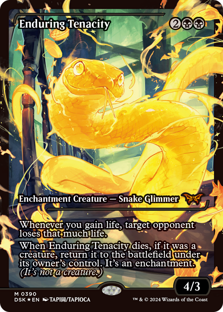 Enduring Tenacity (Japan Showcase) [Duskmourn: House of Horror] - Magic: The Gathering - Card Brawlers | Quebec | Canada |
