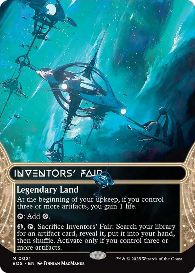 Inventors' Fair (0021) (Borderless) [Edge of Eternities: Stellar Sights] - Magic: The Gathering - Card Brawlers | Quebec | Canada |