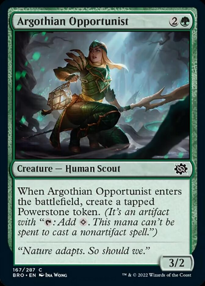 Argothian Opportunist [The Brothers' War] - Magic: The Gathering - Card Brawlers | Quebec | Canada |
