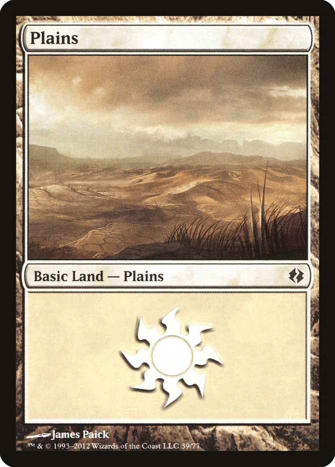 Plains (39) [Duel Decks: Venser vs. Koth] - Magic: The Gathering - Card Brawlers | Quebec | Canada |