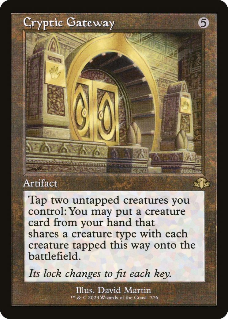 Cryptic Gateway (Retro) [Dominaria Remastered] - Magic: The Gathering - Card Brawlers | Quebec | Canada |