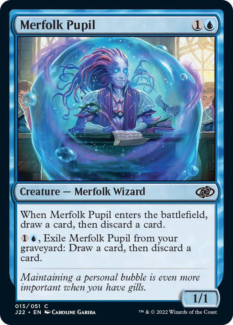 Merfolk Pupil [Jumpstart 2022] - Magic: The Gathering - Card Brawlers | Quebec | Canada |