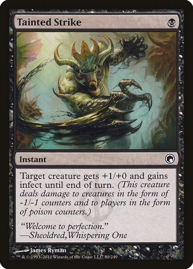 Tainted Strike [Scars of Mirrodin] - Magic: The Gathering - Card Brawlers | Quebec | Canada |