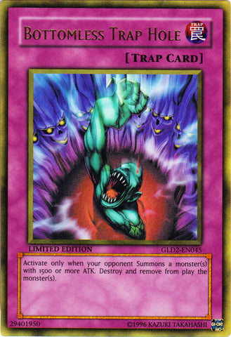 Bottomless Trap Hole [GLD2-EN045] Ultra Rare - Yu-Gi-Oh! - Card Brawlers | Quebec | Canada |