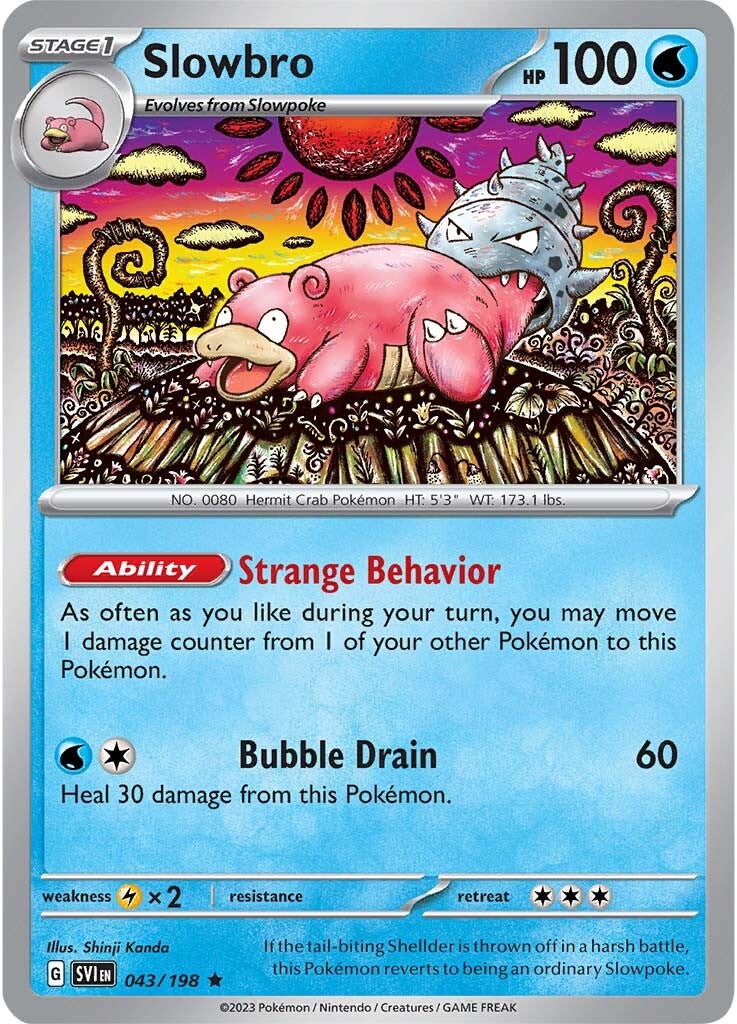 Slowbro (043/198) [Scarlet & Violet: Base Set] - Pokémon - Card Brawlers | Quebec | Canada |