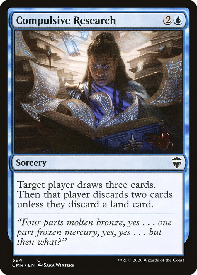 Compulsive Research [Commander Legends] - Magic: The Gathering - Card Brawlers | Quebec | Canada |