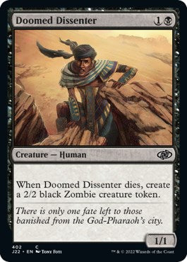 Doomed Dissenter [Jumpstart 2022] - Magic: The Gathering - Card Brawlers | Quebec | Canada |