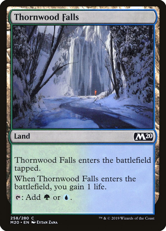 Thornwood Falls [Core Set 2020] - Magic: The Gathering - Card Brawlers | Quebec | Canada |