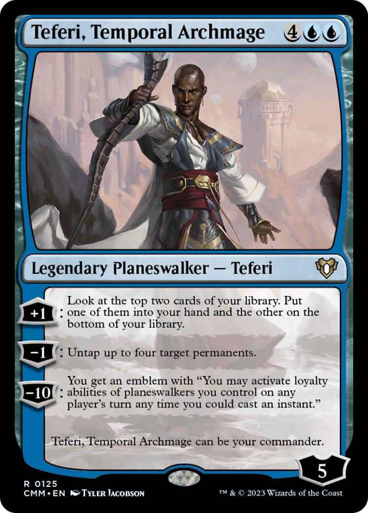 Teferi, Temporal Archmage [Commander Masters] - Magic: The Gathering - Card Brawlers | Quebec | Canada |