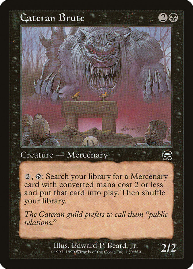 Cateran Brute [Mercadian Masques] - Magic: The Gathering - Card Brawlers | Quebec | Canada |