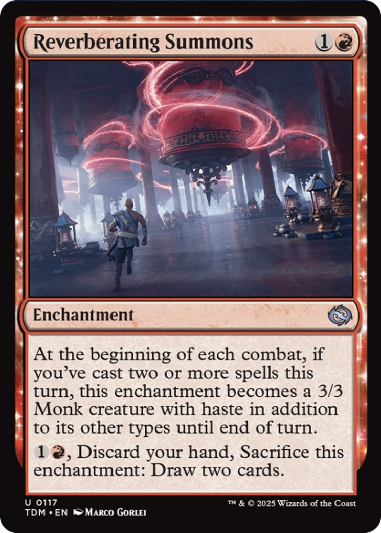 Reverberating Summons [Tarkir: Dragonstorm] - Magic: The Gathering - Card Brawlers | Quebec | Canada |