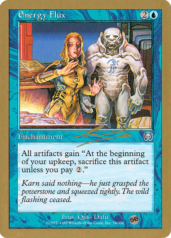 Energy Flux (Nicolas Labarre) [World Championship Decks 2000] - Magic: The Gathering - Card Brawlers | Quebec | Canada |