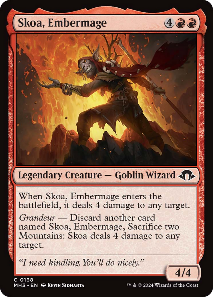 Skoa, Embermage [Modern Horizons 3] - Magic: The Gathering - Card Brawlers | Quebec | Canada |