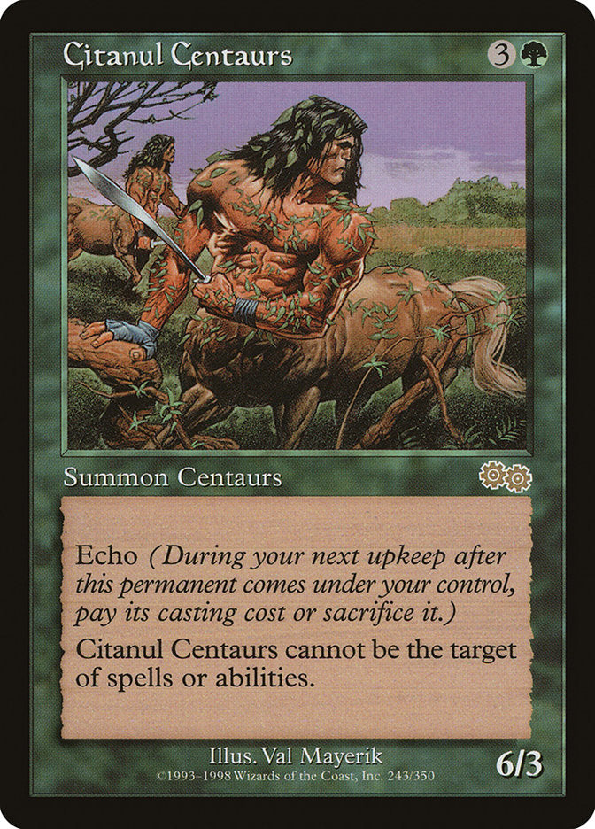 Citanul Centaurs [Urza's Saga] - Magic: The Gathering - Card Brawlers | Quebec | Canada |