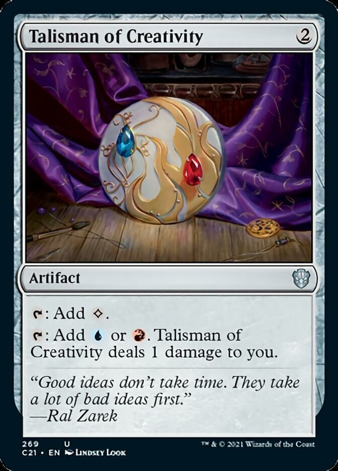 Talisman of Creativity [Commander 2021] - Magic: The Gathering - Card Brawlers | Quebec | Canada |