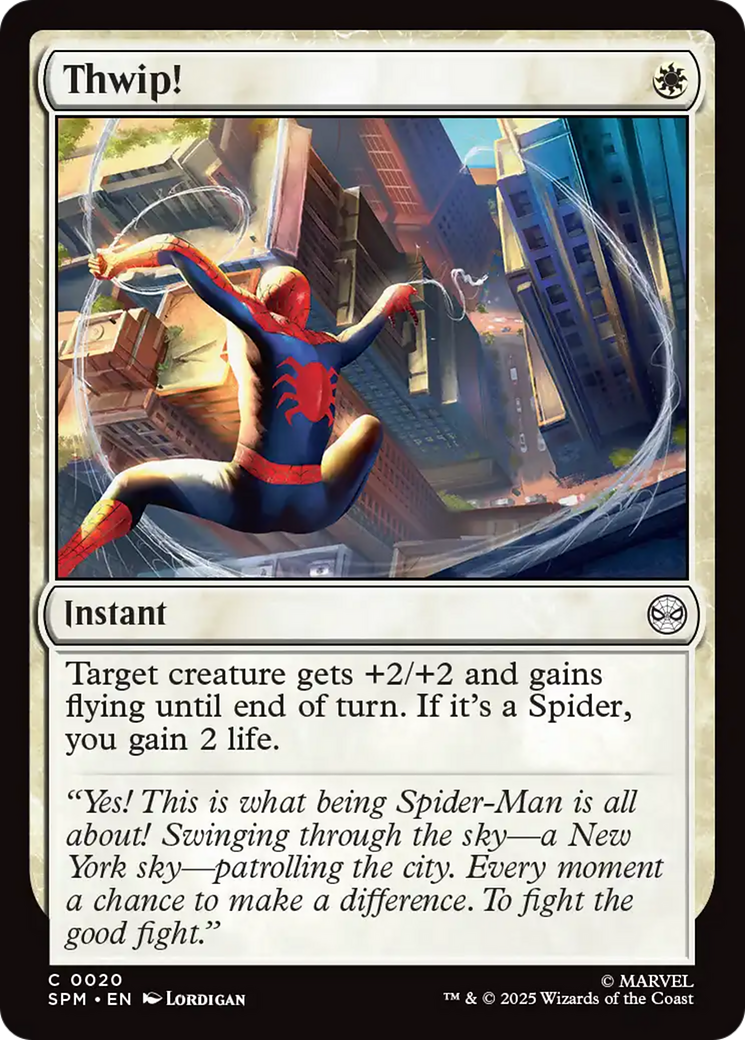 Thwip! [Marvel's Spider-Man] - Magic: The Gathering - Card Brawlers | Quebec | Canada |