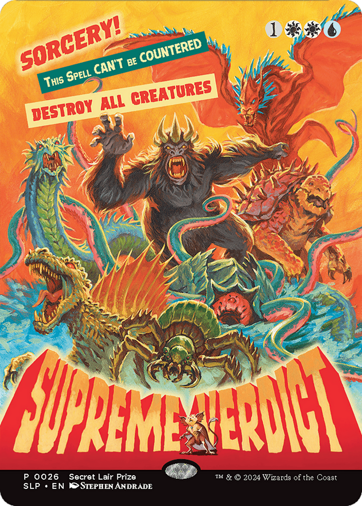 Supreme Verdict [Secret Lair Showdown] - Magic: The Gathering - Card Brawlers | Quebec | Canada |