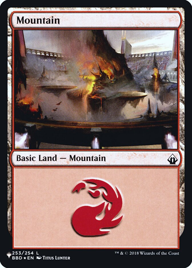 Mountain [Secret Lair: Heads I Win, Tails You Lose] - Magic: The Gathering - Card Brawlers | Quebec | Canada |
